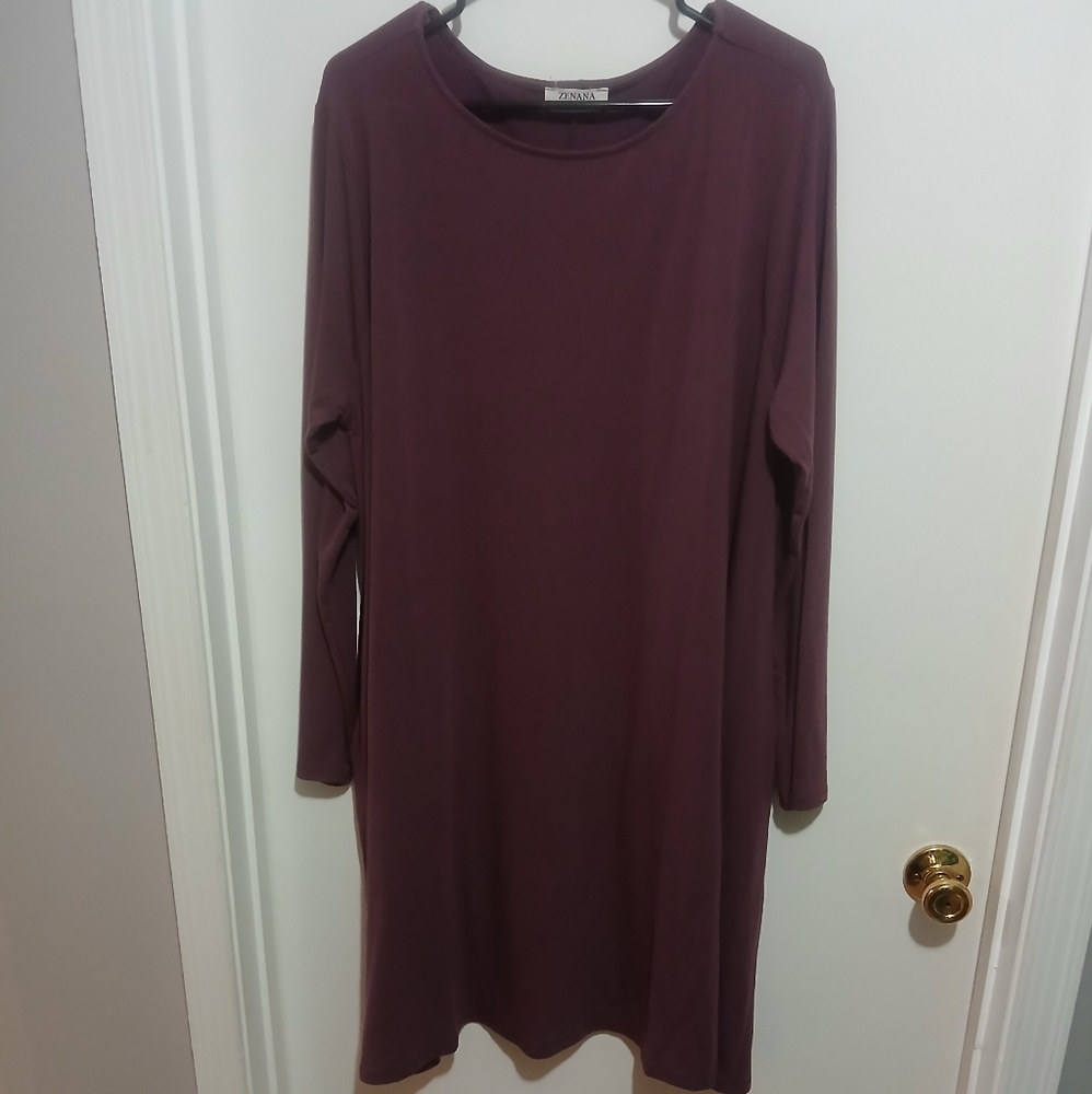 Zenana Purple Women's Dress